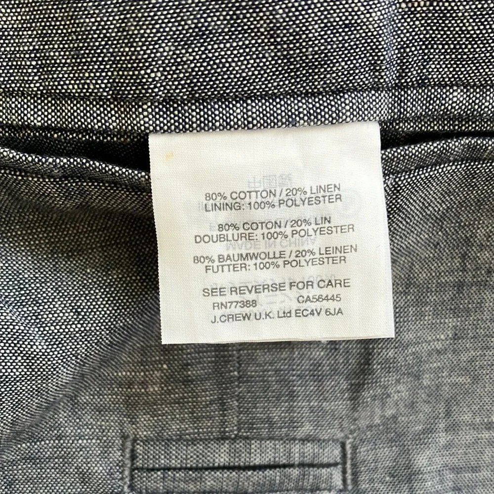 J. Crew Slim Fit Blazer 40L